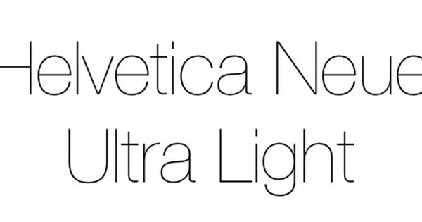 helvetica neue light font free